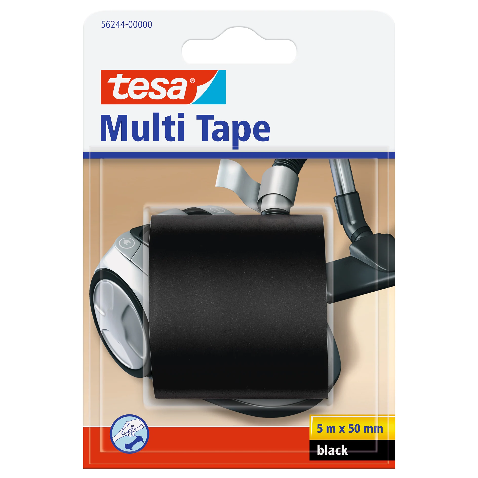 [en-en] tesa_Iso_Tape, 5m x 50mm, black