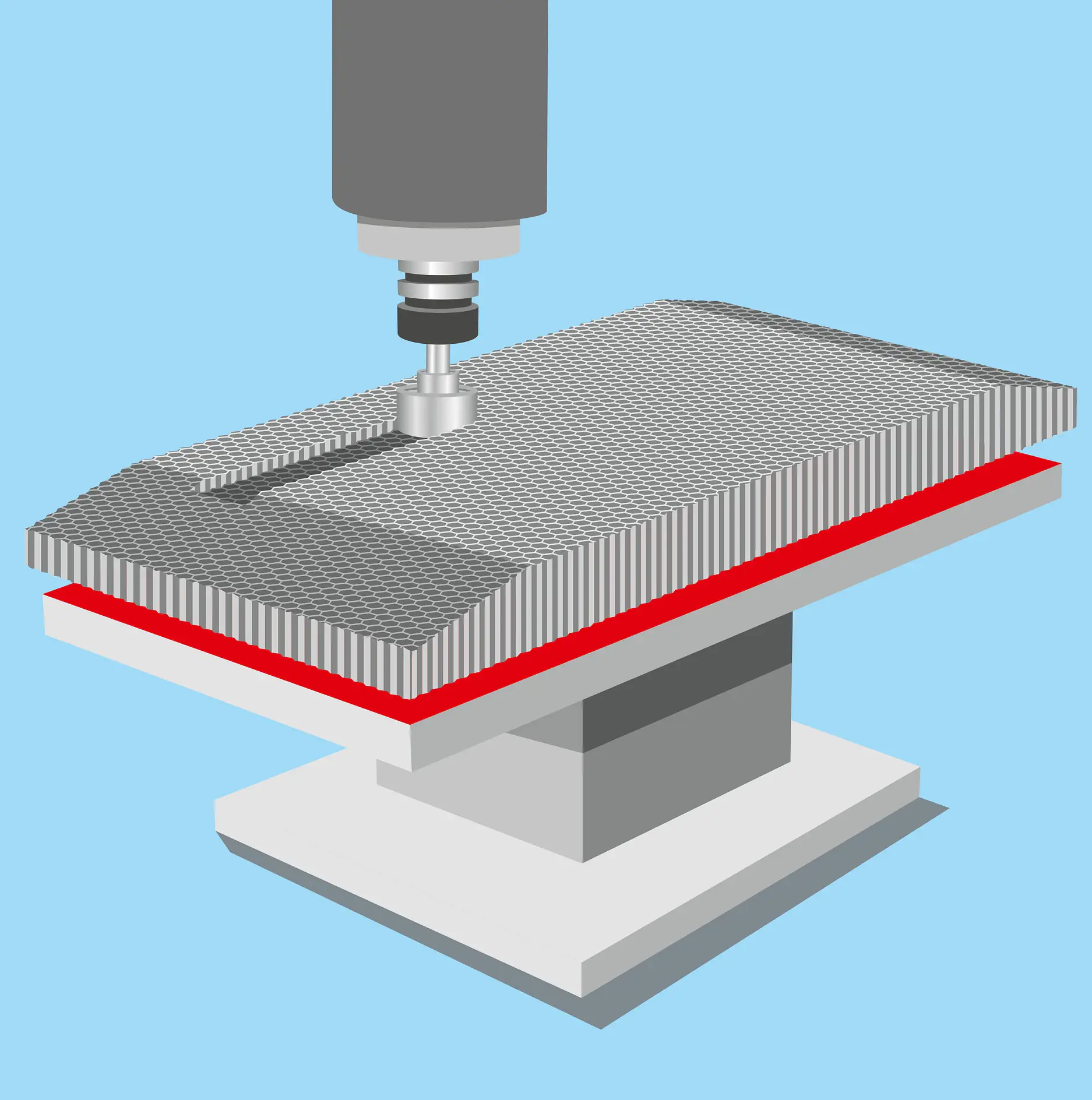 tesa-Honeycomb-Milling-Tape-illustration