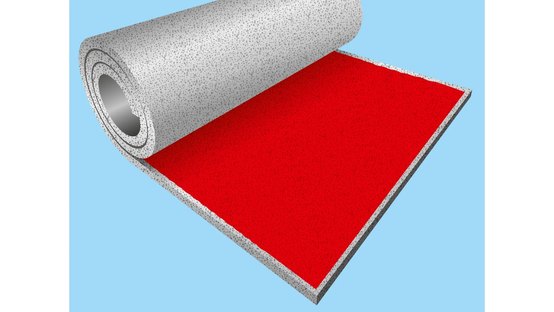 Skumlaminering med tesa®75507 75µm Transfer Tape