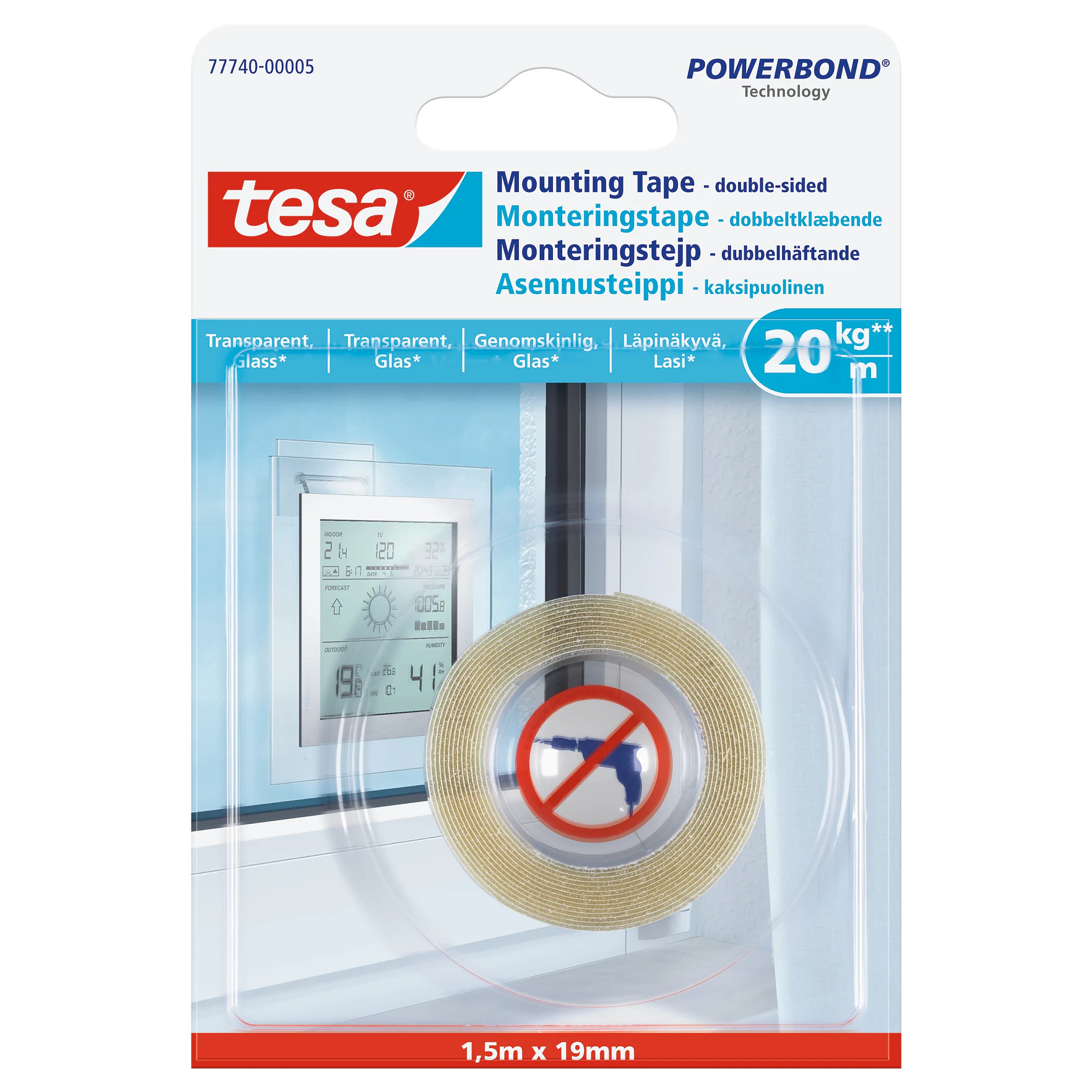 [en-en] tesa Smart Mounting 777400000500, LI408