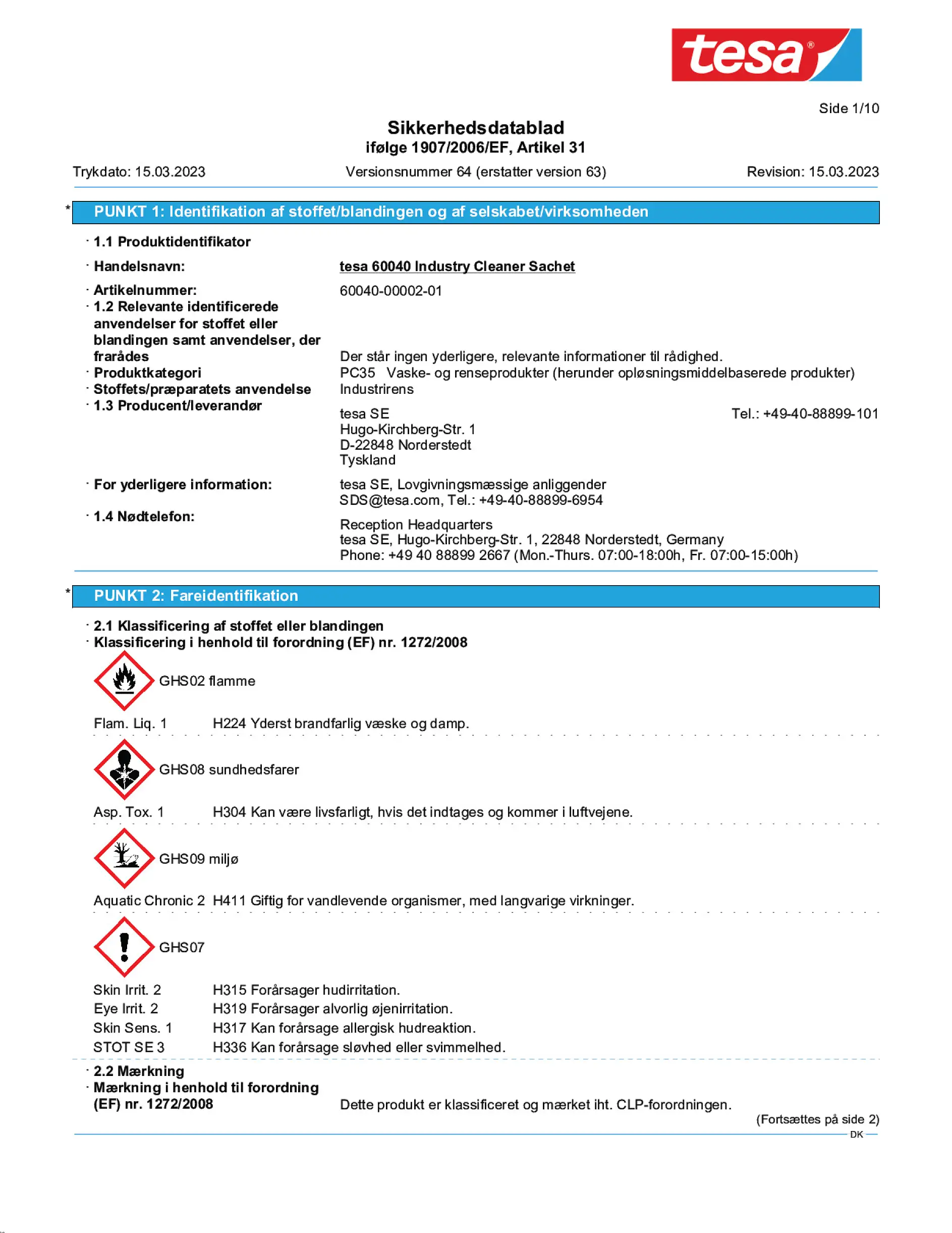 Safety data sheet_tesa® 60040_da-DK_v64