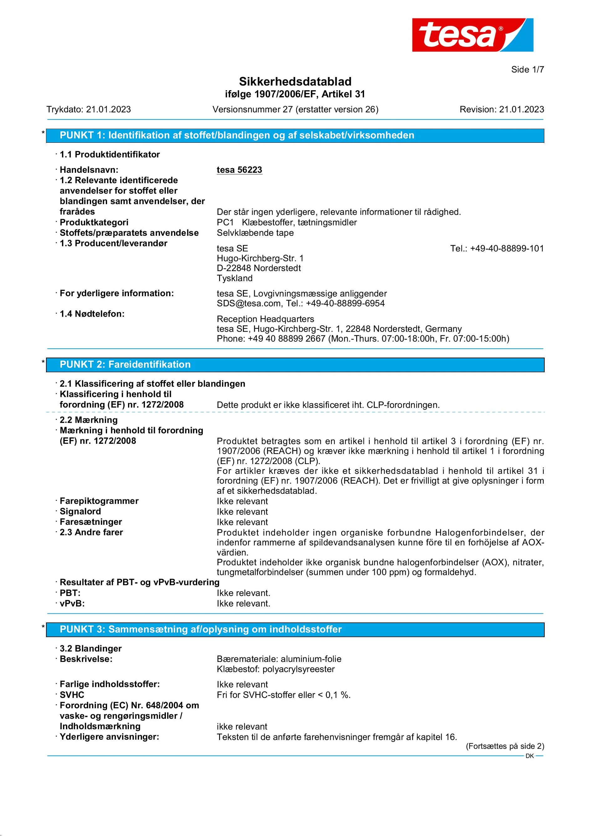 Safety data sheet_tesa® 56223_da-DK_v27