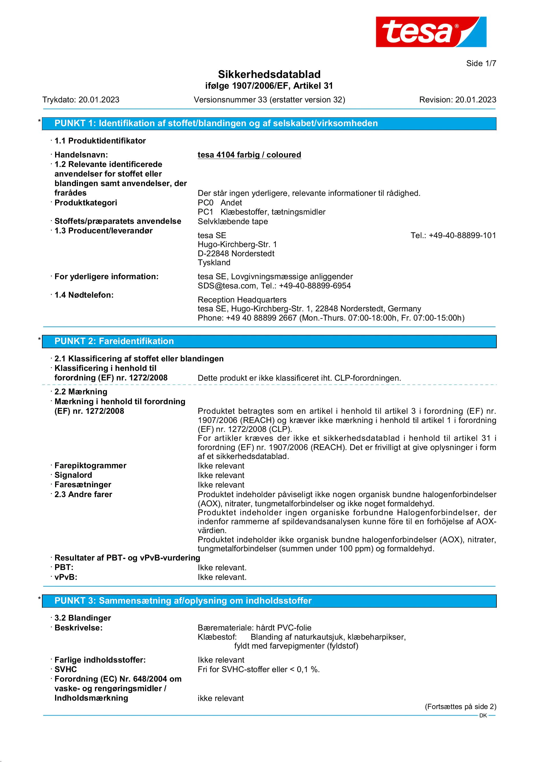 Safety data sheet_tesa® 04104_da-DK_v33