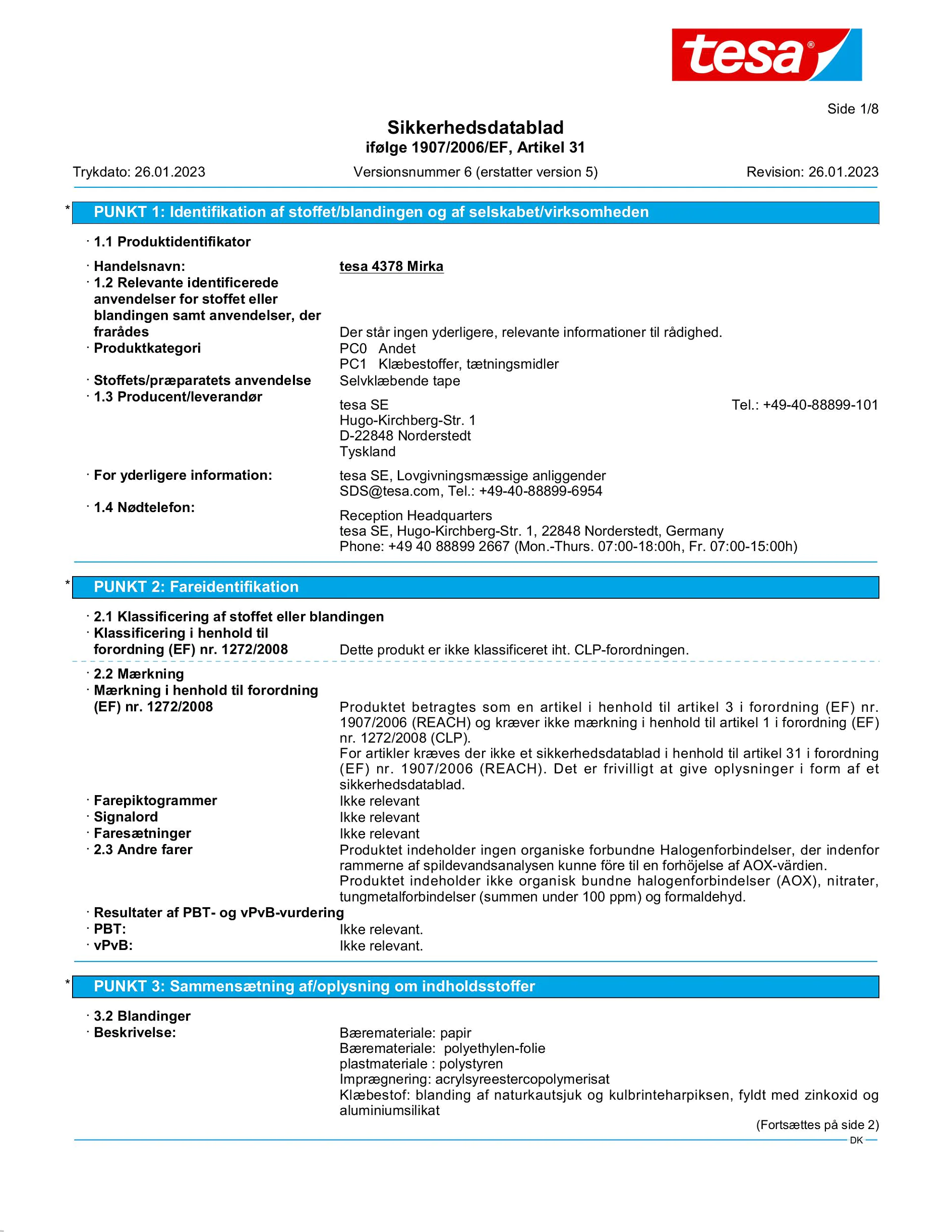 Safety data sheet_tesa® 04378_da-DK_v6