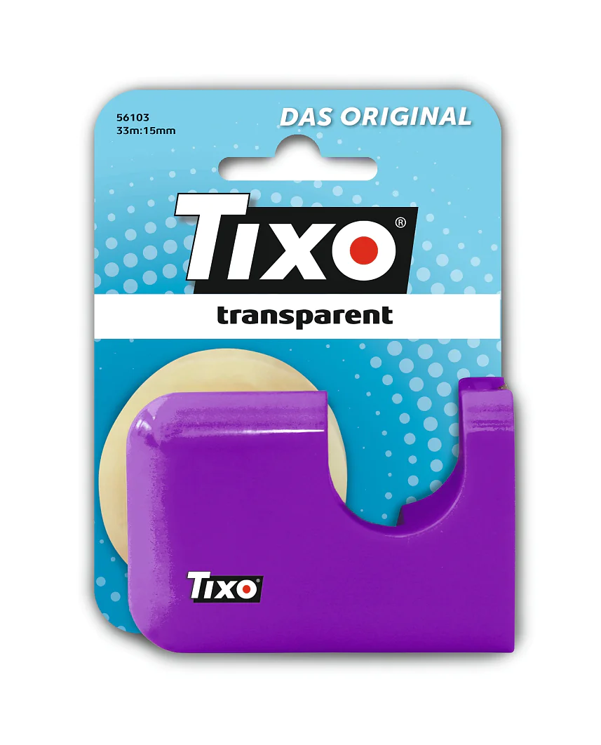 TIXO 56103 Dispenser lila Hängekarte