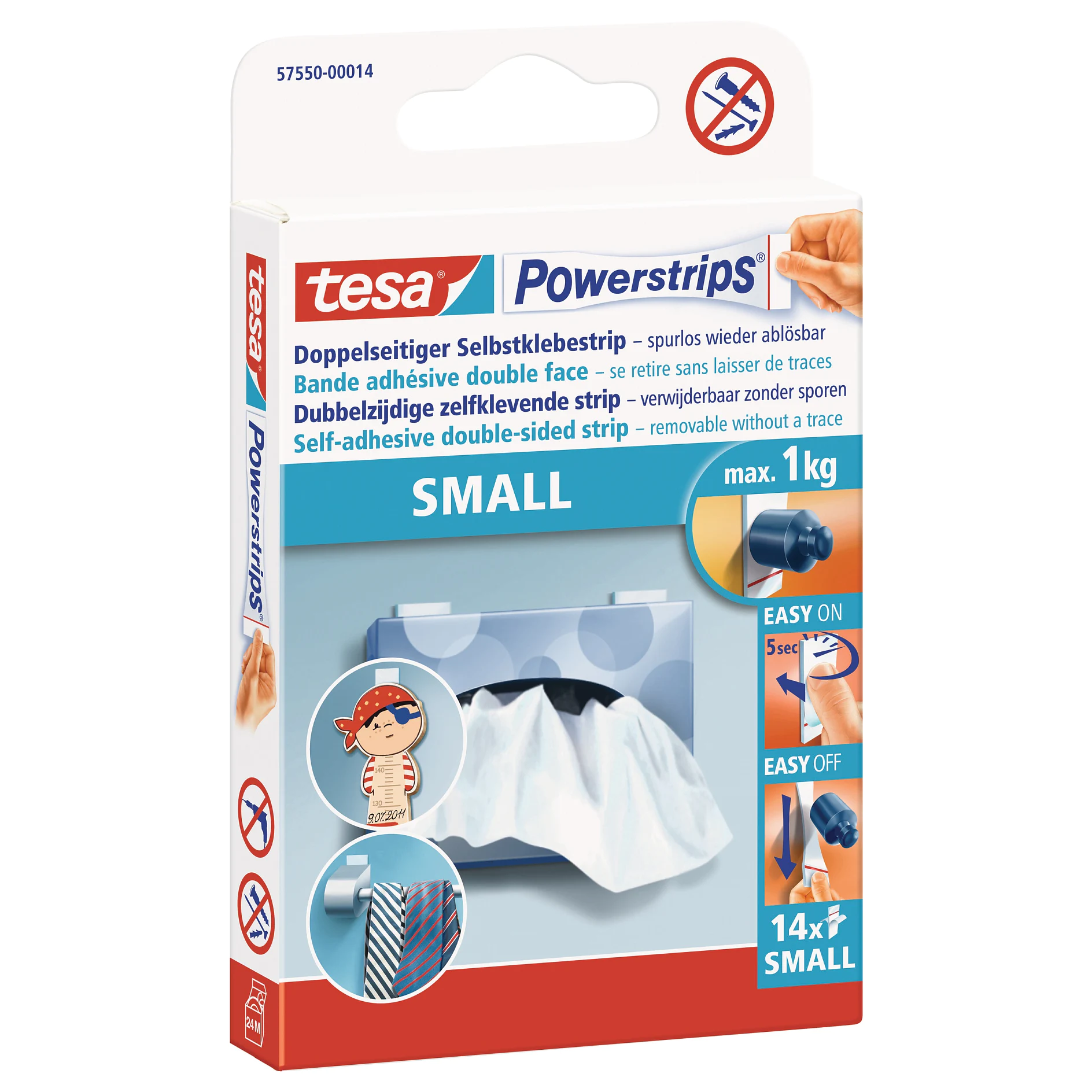 [en-en] tesa Powerstrips Small