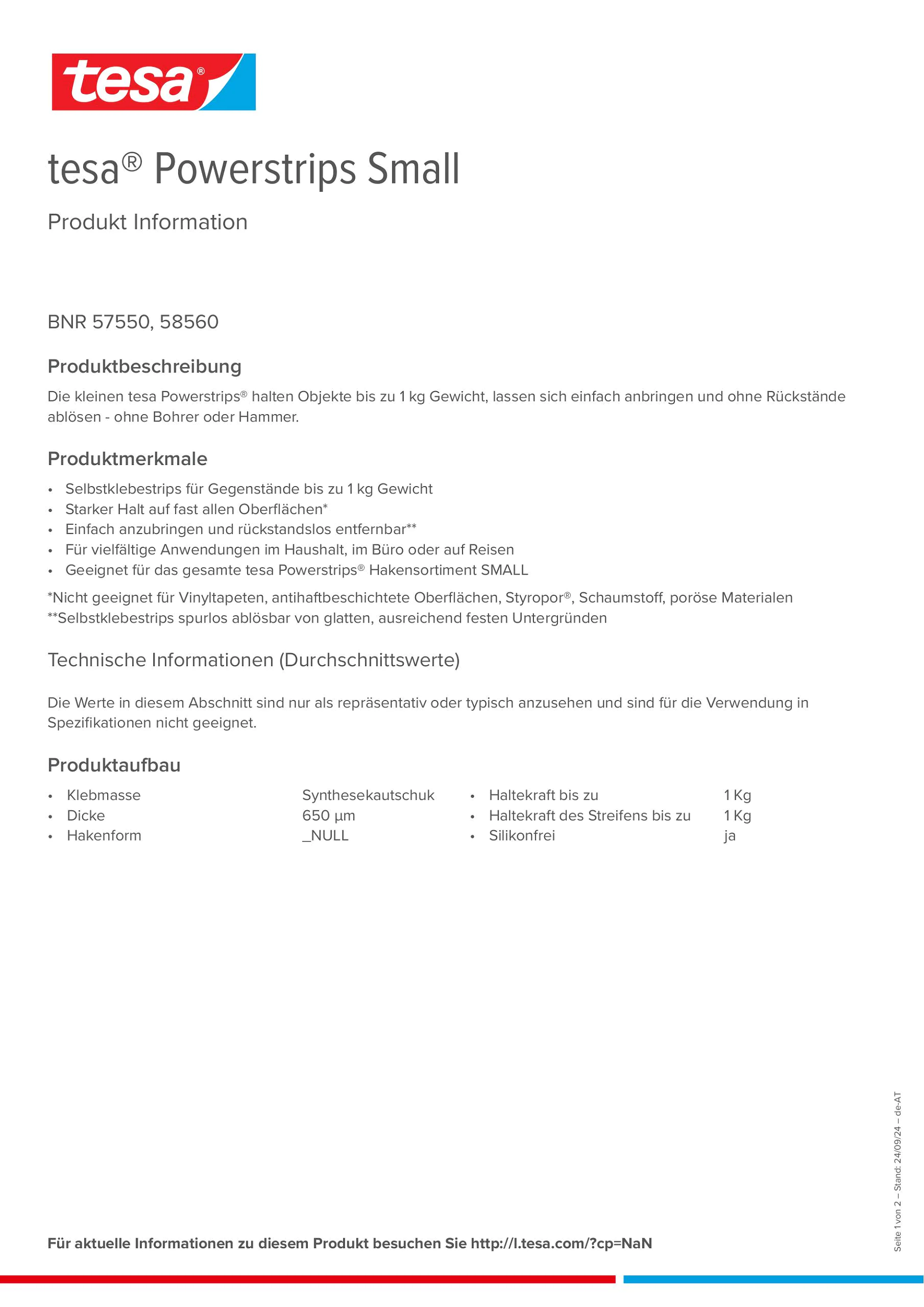 Product information_tesa® Powerstrips 58560_de-AT