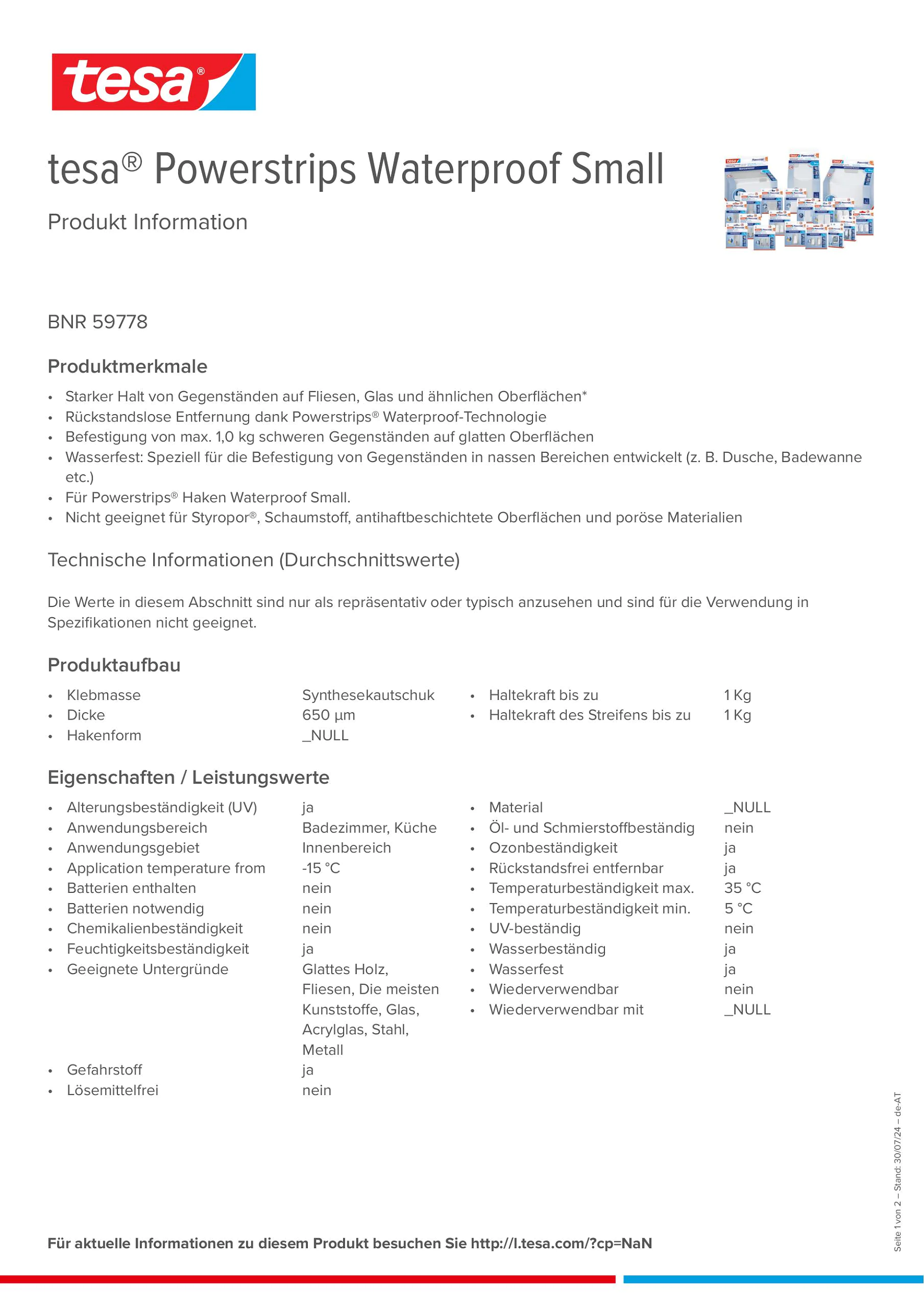 Product information_tesa® Powerstrips 59778_de-AT