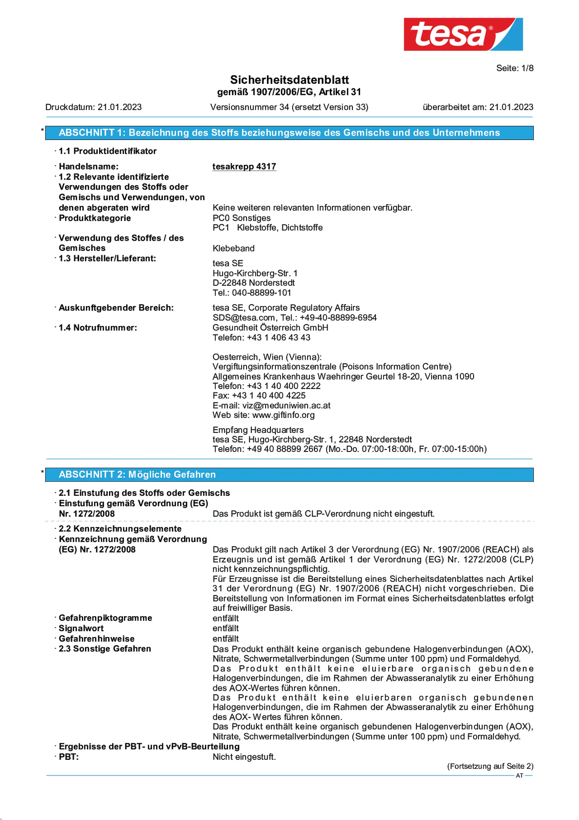 Safety data sheet_tesa® 04317_de-AT_v34