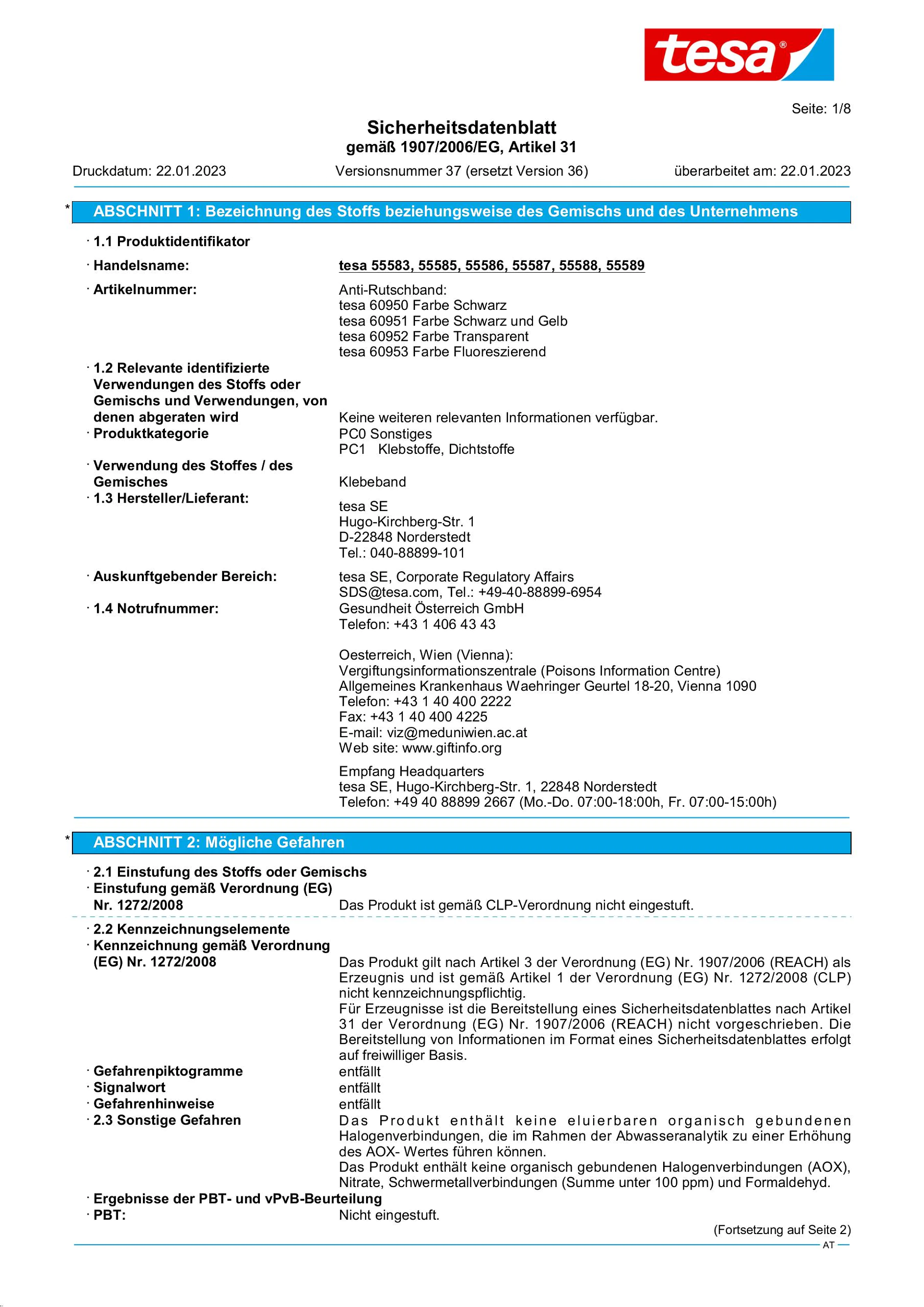 Safety data sheet_tesa® 55586_de-AT_v37