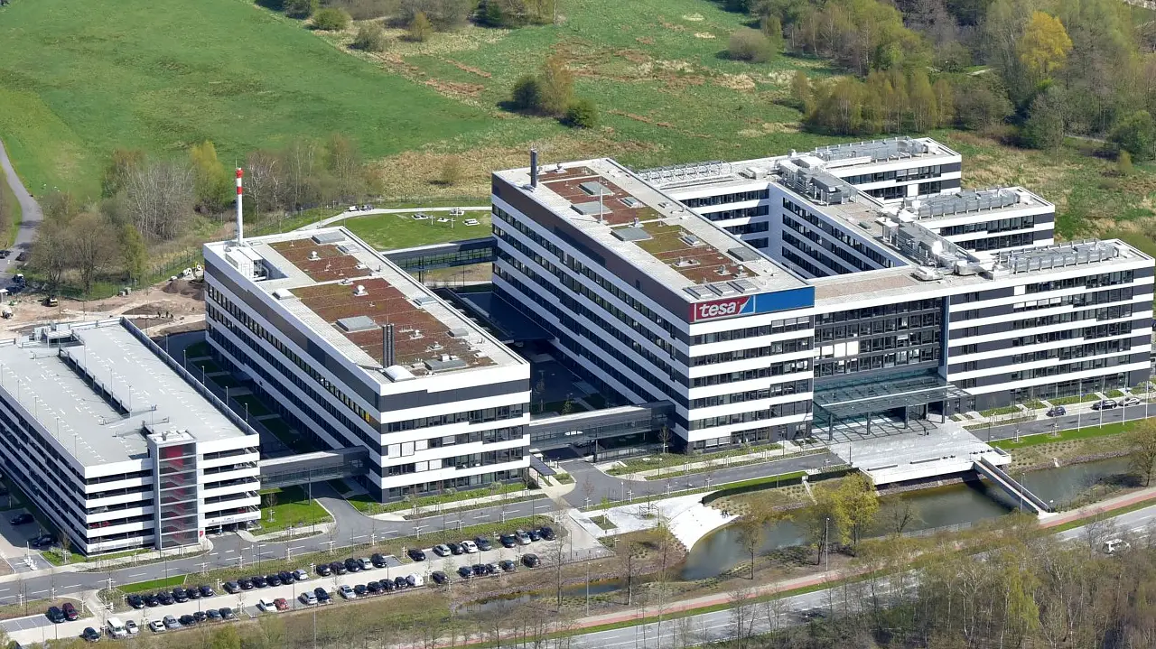 tesa headquarters from above