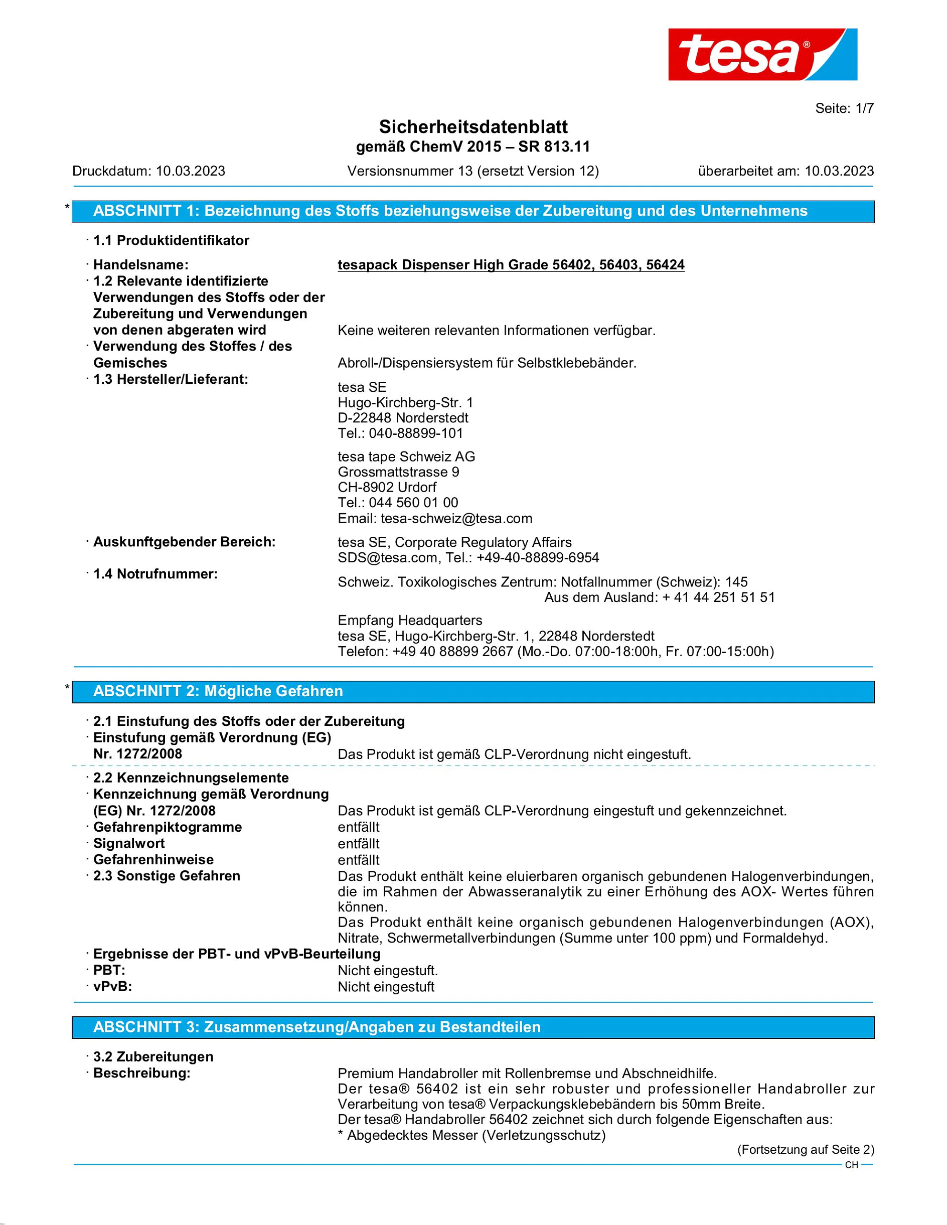 Safety data sheet_tesapack® 56403_de-CH_v13