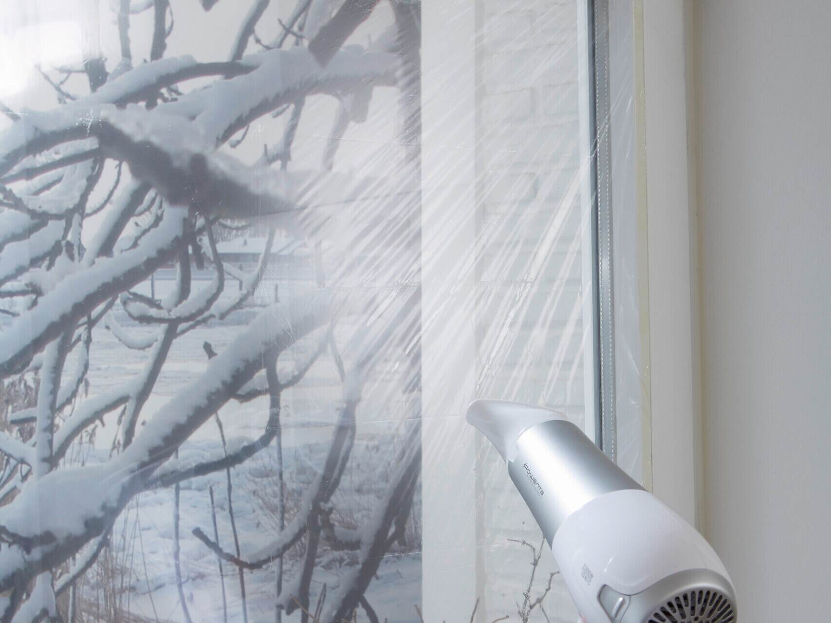 Mellroom Fenster Isolierfolie Thermo Cover Transparente 120cm X 160cm  Zuschneidbar, zur Wärmedämmung an Fenstern Energiesparende Kälteschutz  Fensterisolierung