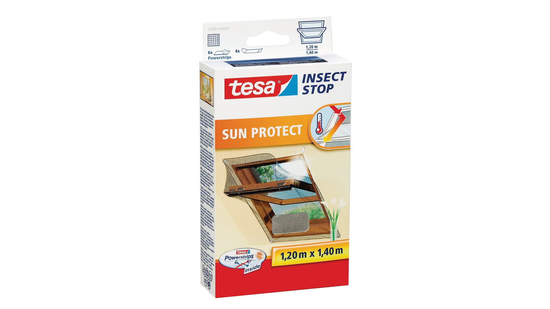 TESA 55804: tesa® insect screen pleated skylight, white at