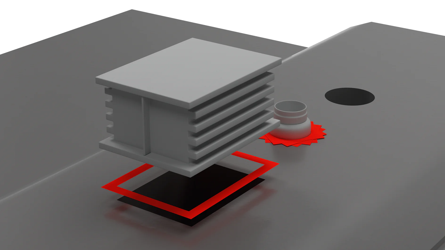 Appliances fixing of small parts illustration