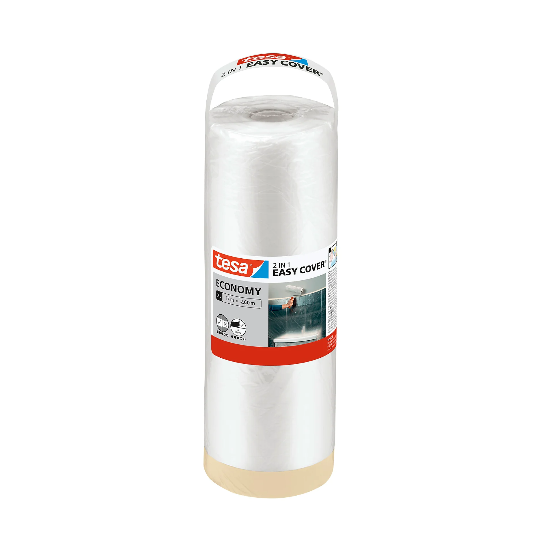 [en-en] tesa Professional Easy Cover Economy Refill XL ,17m x 2,60m, (Consumer)