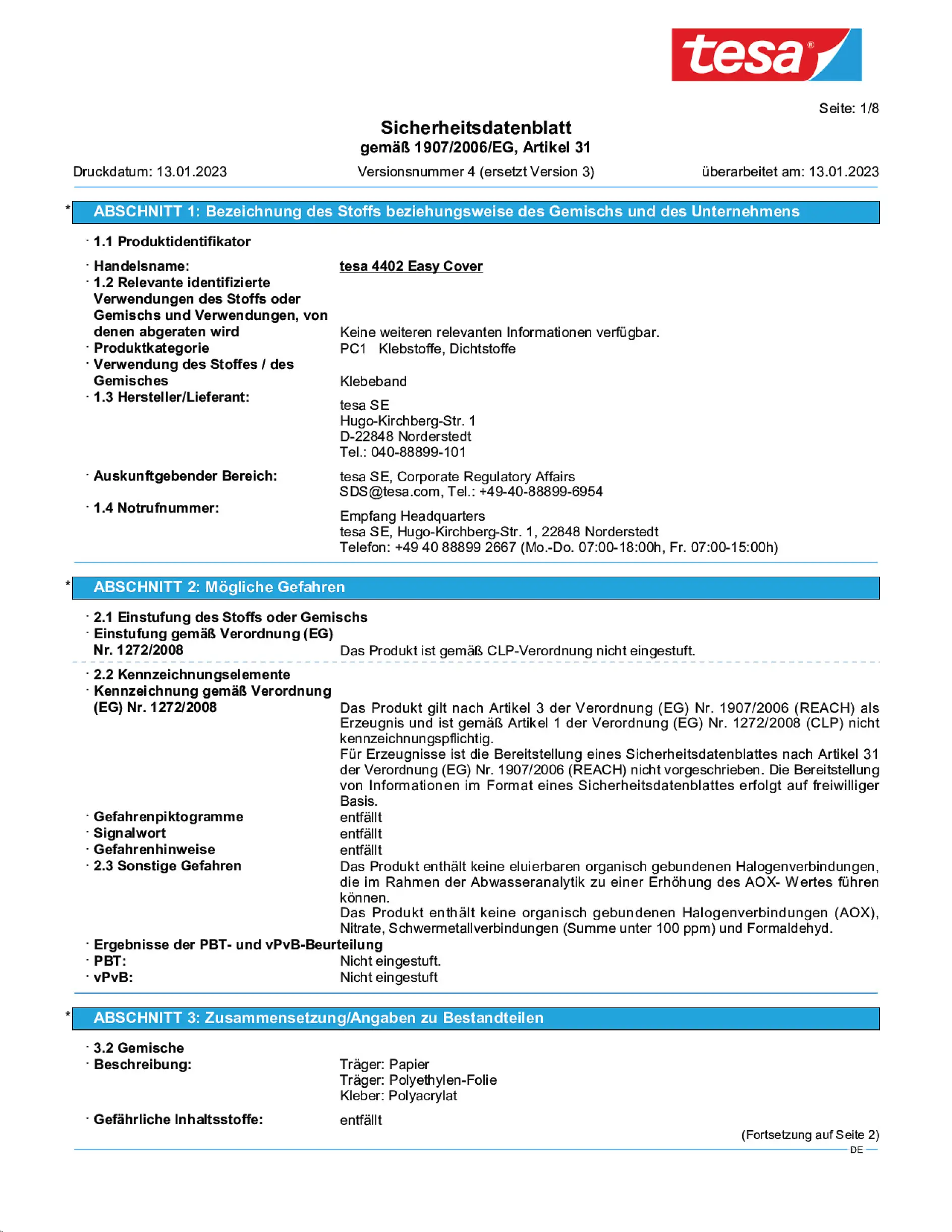Safety data sheet_tesa® Professional 04402_de-DE_v4