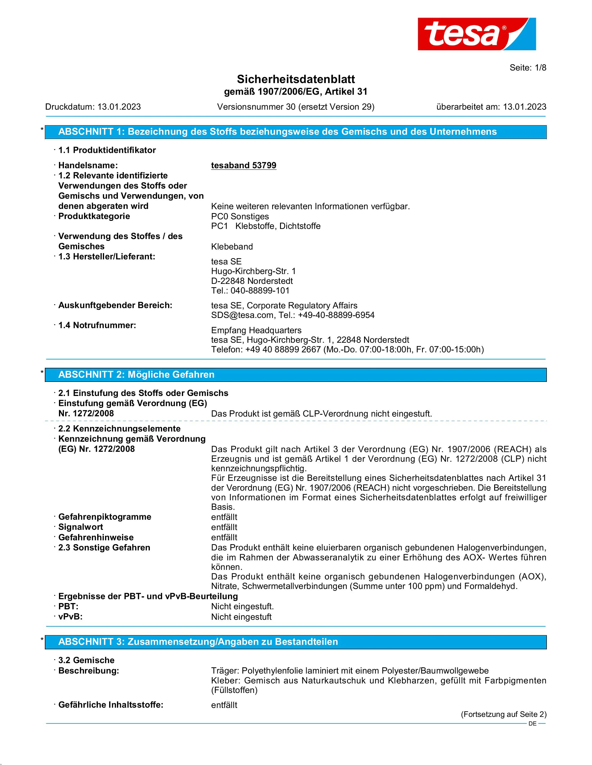 Safety data sheet_tesa® 53799_de-DE_v30