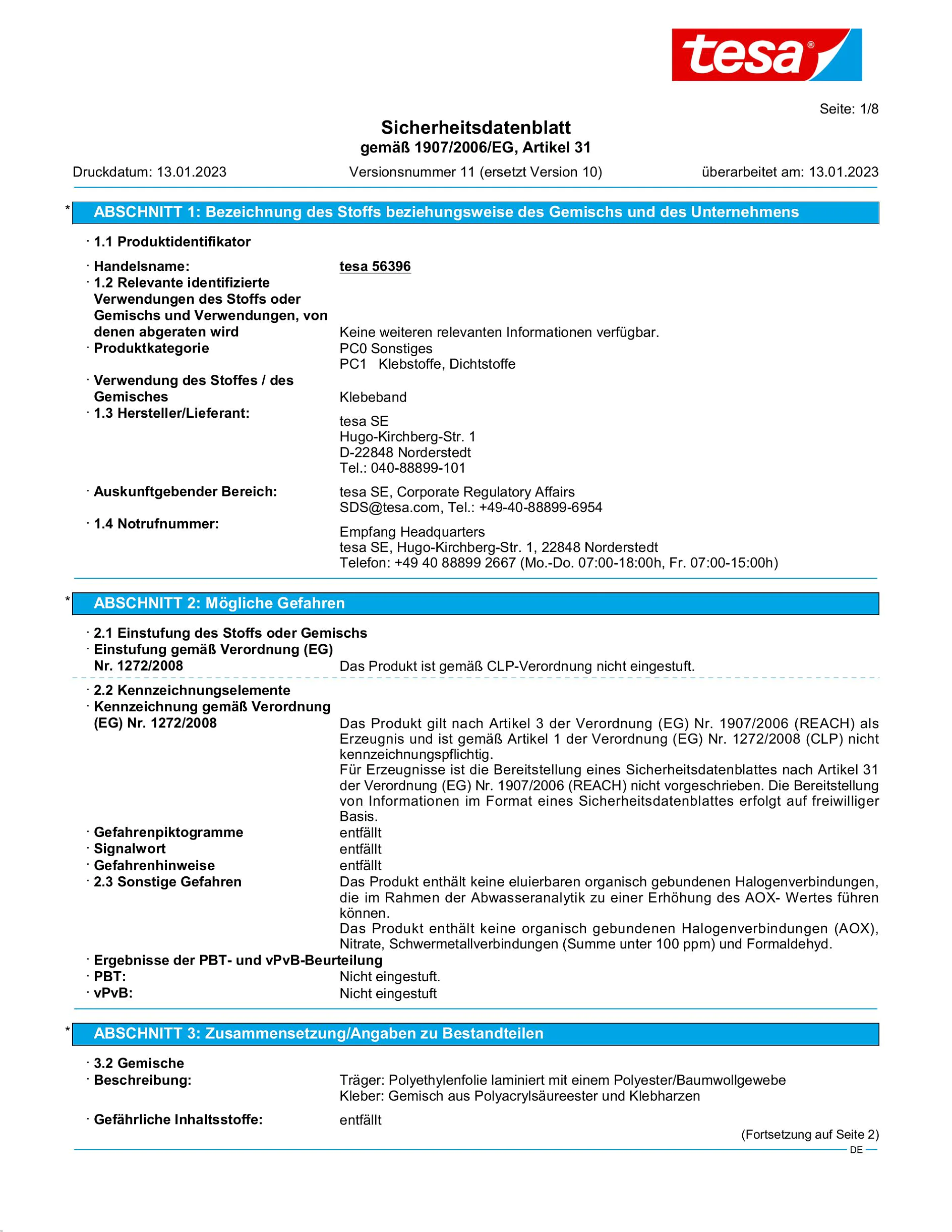 Safety data sheet_tesa® extra Power 56348_de-DE_v11