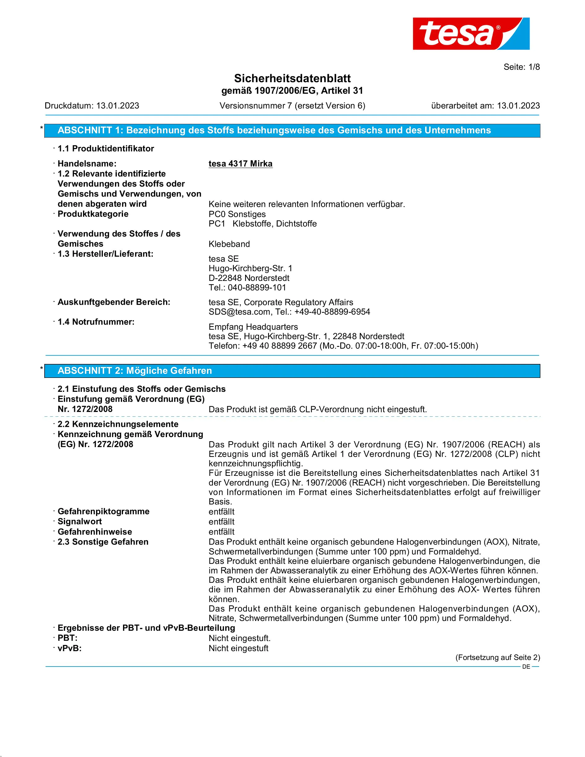 Safety data sheet_tesa® 04317_de-DE_v7