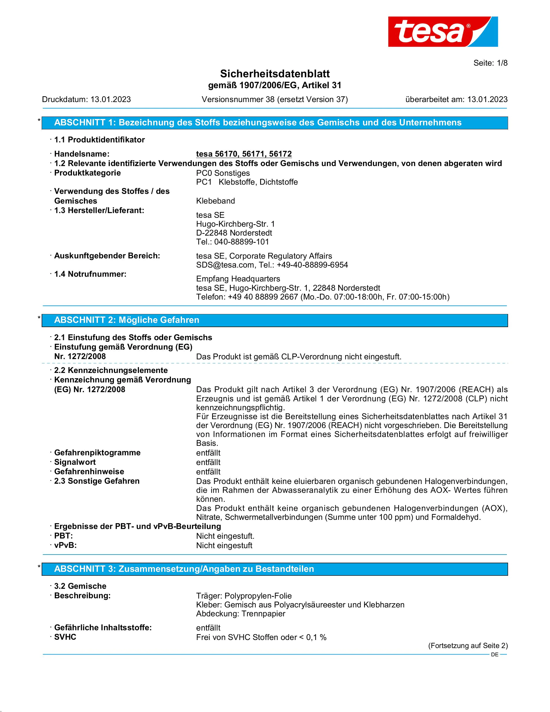 Safety data sheet_tesa® 56170_de-DE_v38