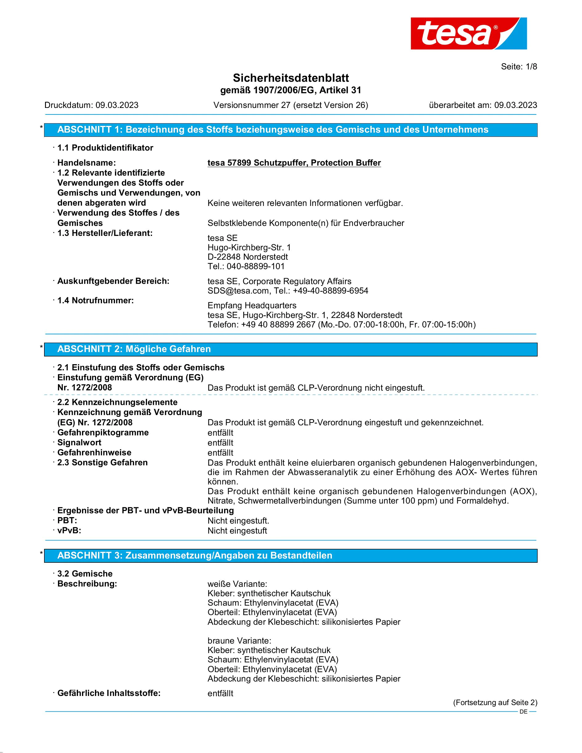 Safety data sheet_tesa® Protect 57705_de-DE_v27