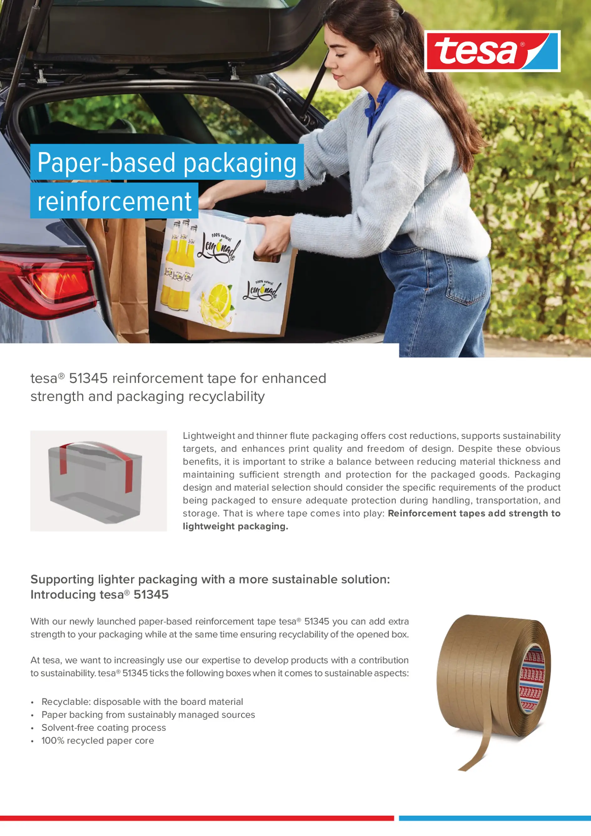 tesa® 51345 paper-based reinforcement tape (1)