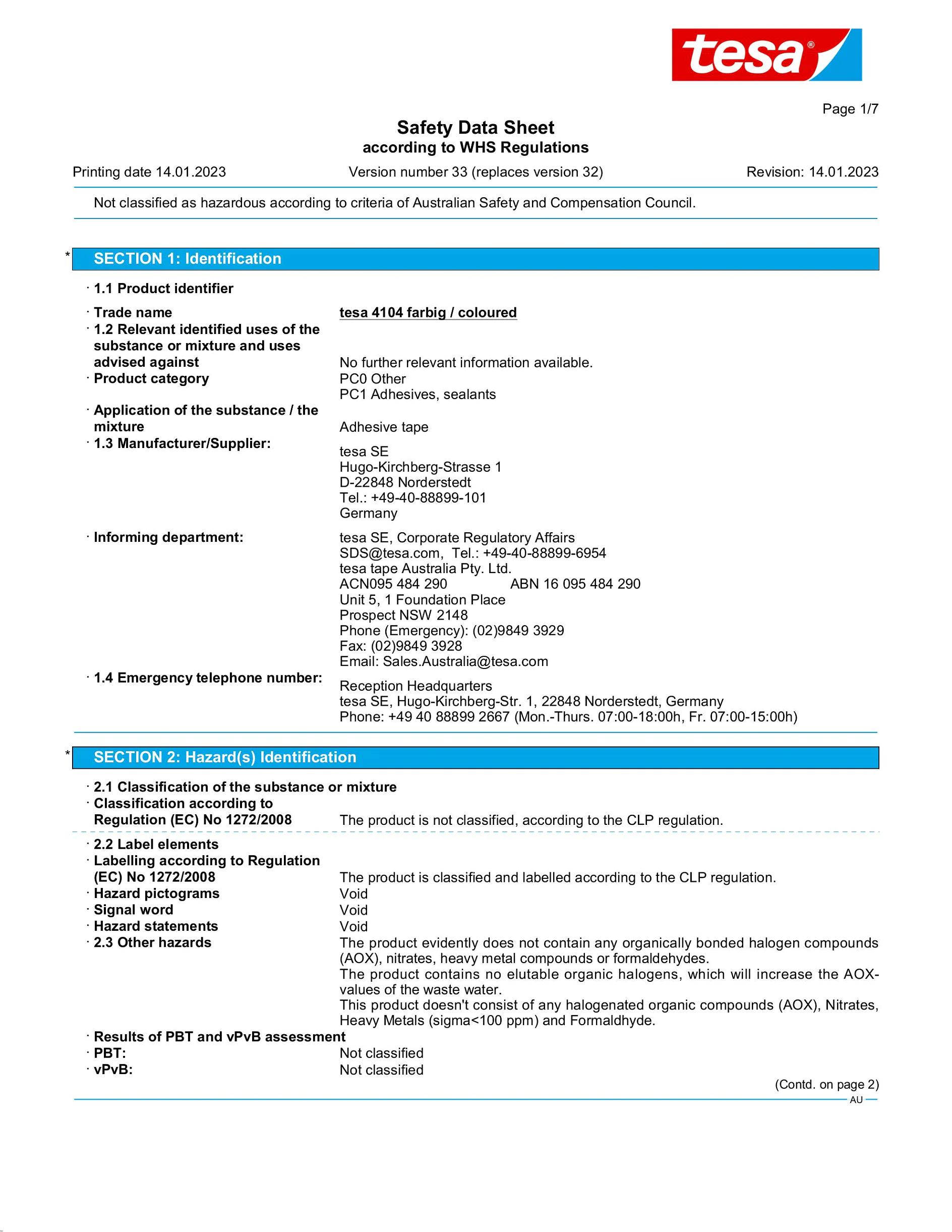 Safety data sheet_tesa® 04104_en-AU_v33