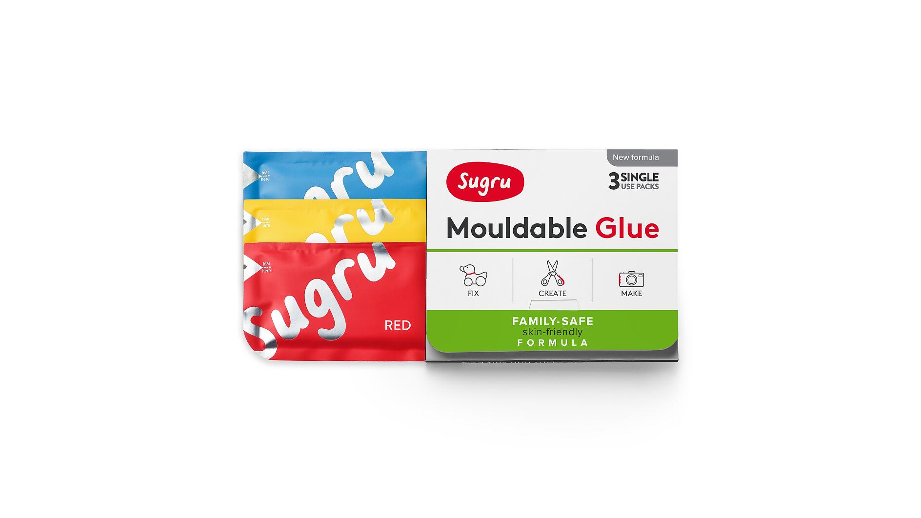 Sugru Mouldable Glue - Original Formula - Hacks for your Home Kit