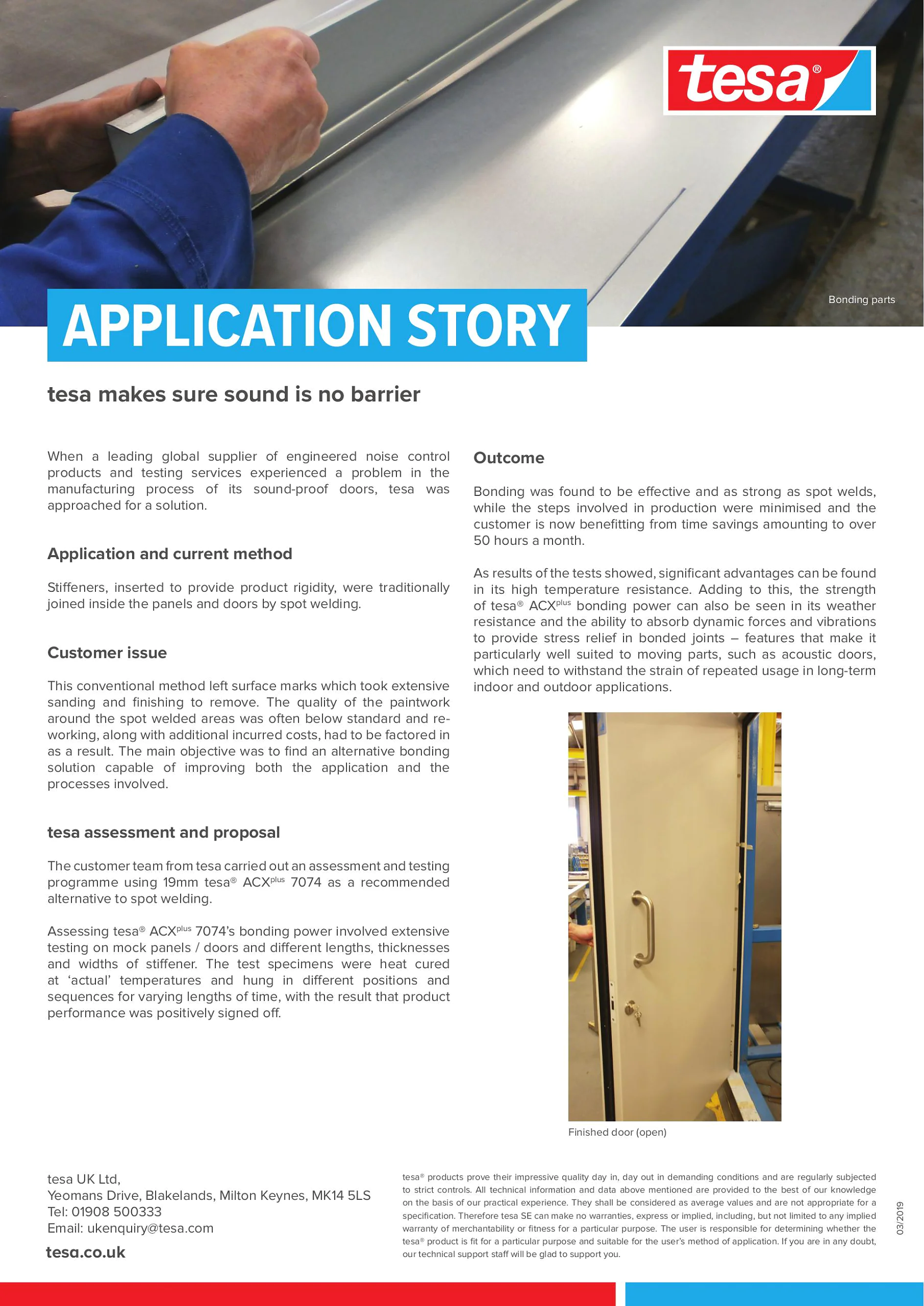 APPLICATION STORY - IAC