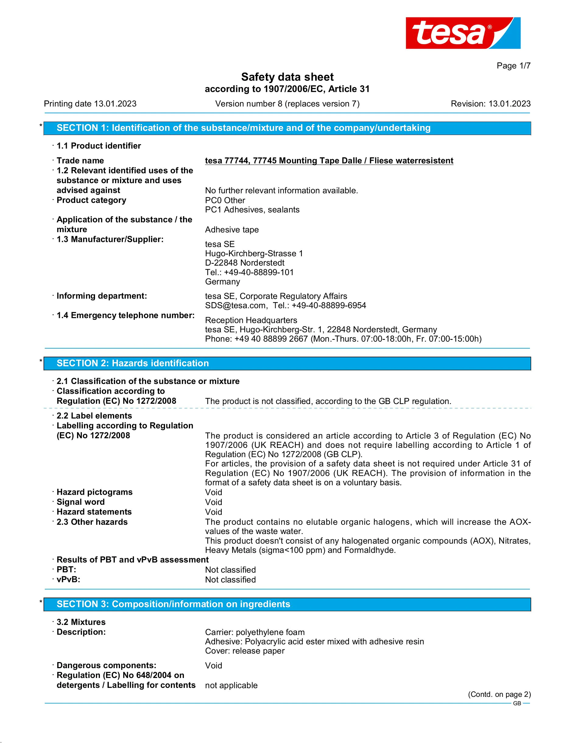 Safety data sheet_tesa® 77744_en-GB_v8