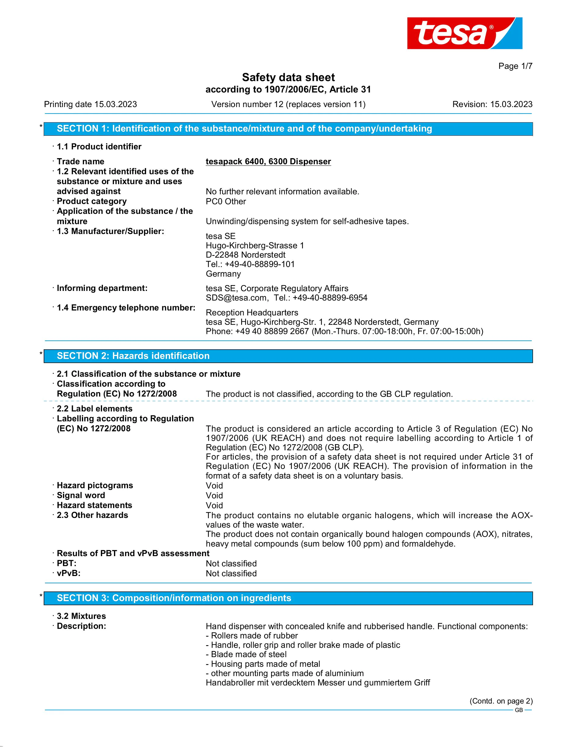 Safety data sheet_tesapack® 06300_en-GB_v12