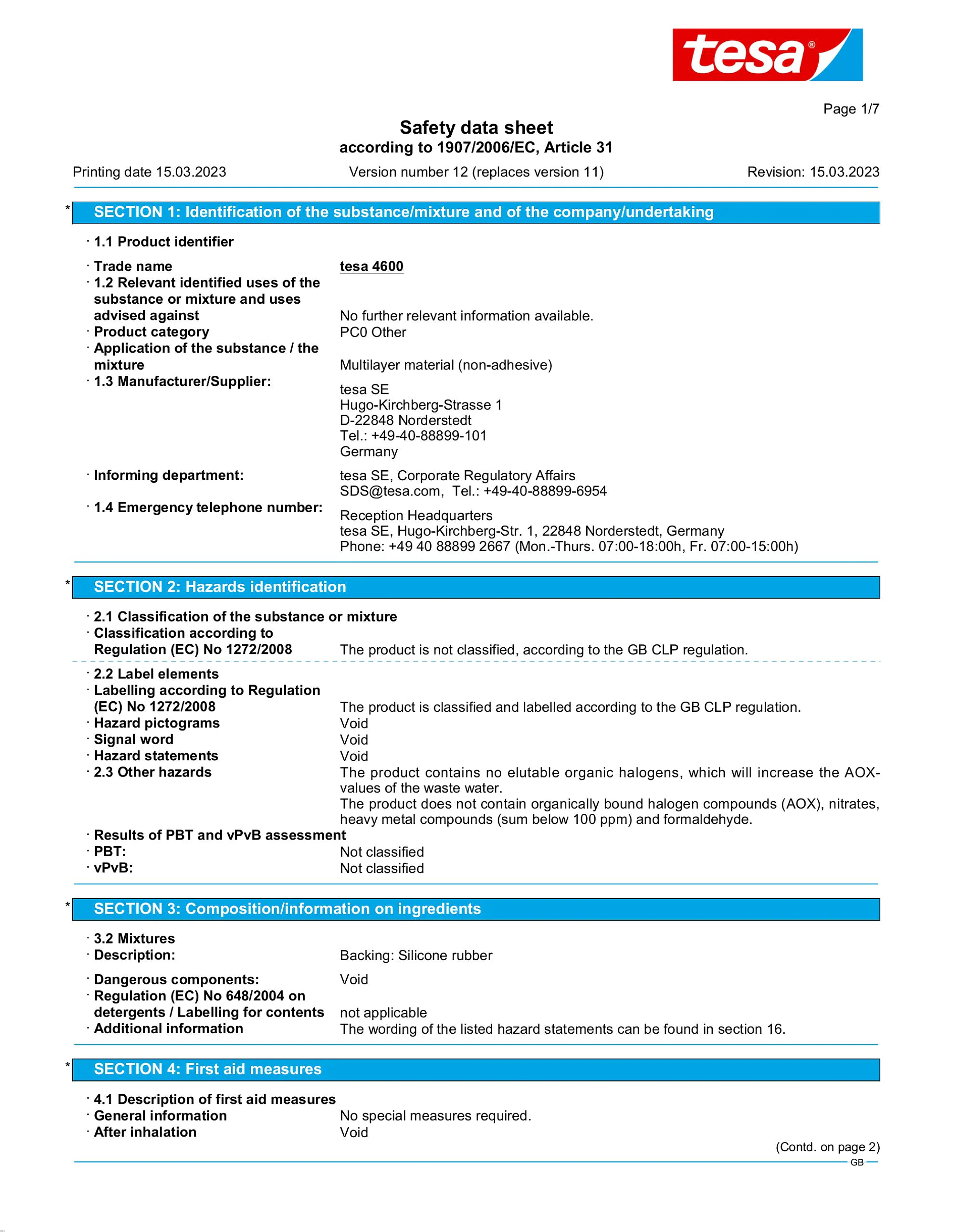 Safety data sheet_tesa® 04600_en-GB_v12