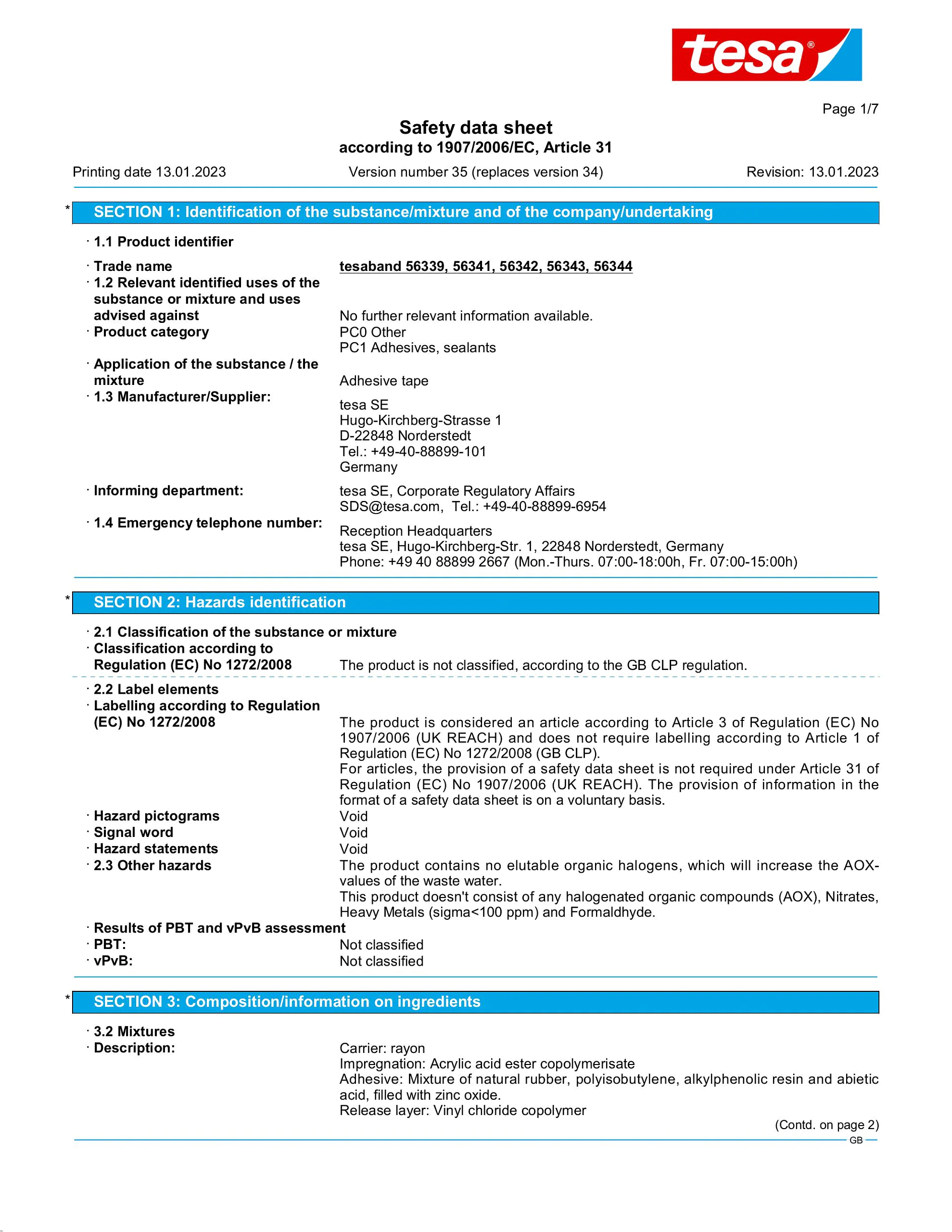 Safety data sheet_tesa® extra Power 56339_en-GB_v35