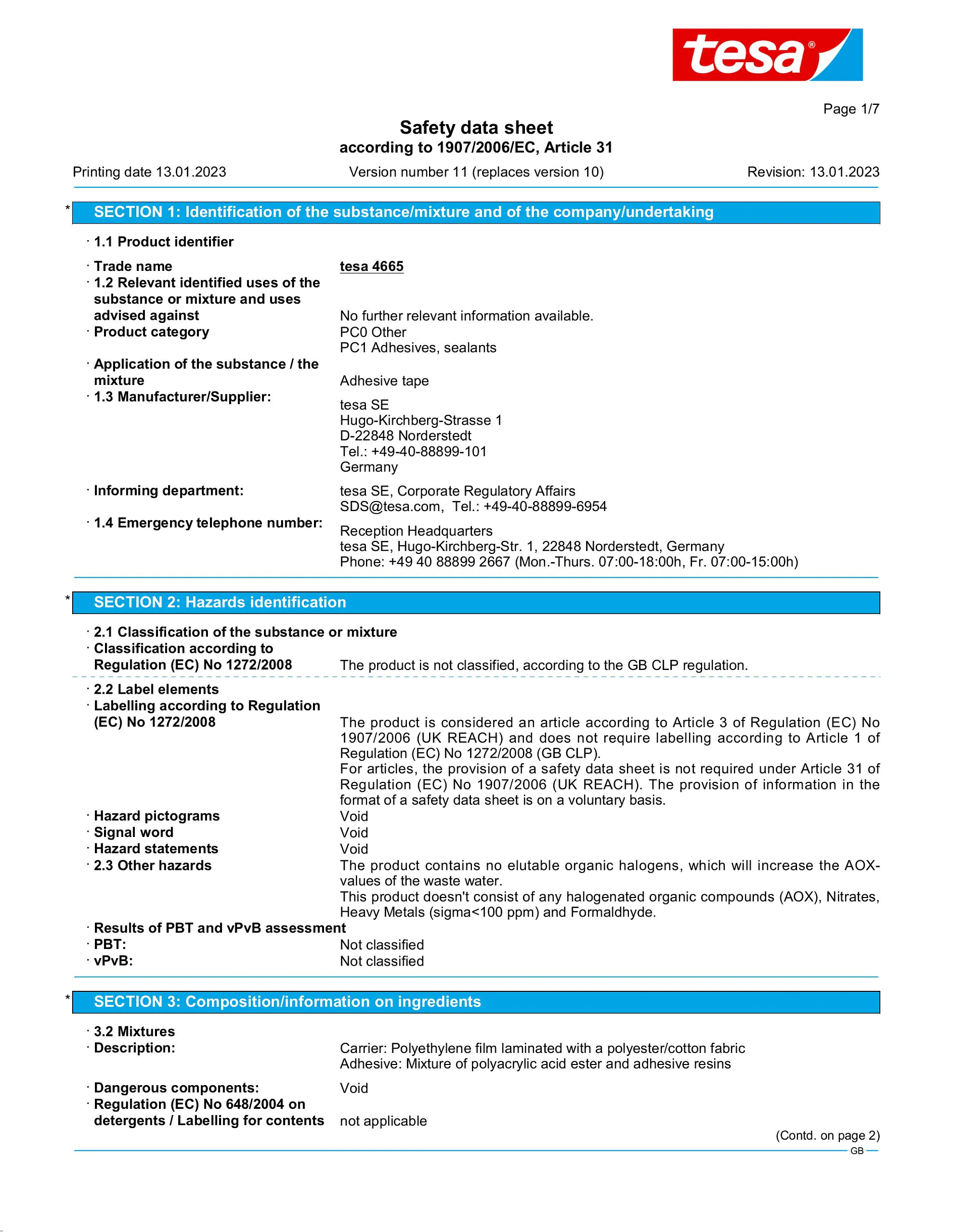 Safety data sheet_tesa® Professional 04665_en-GB_v11