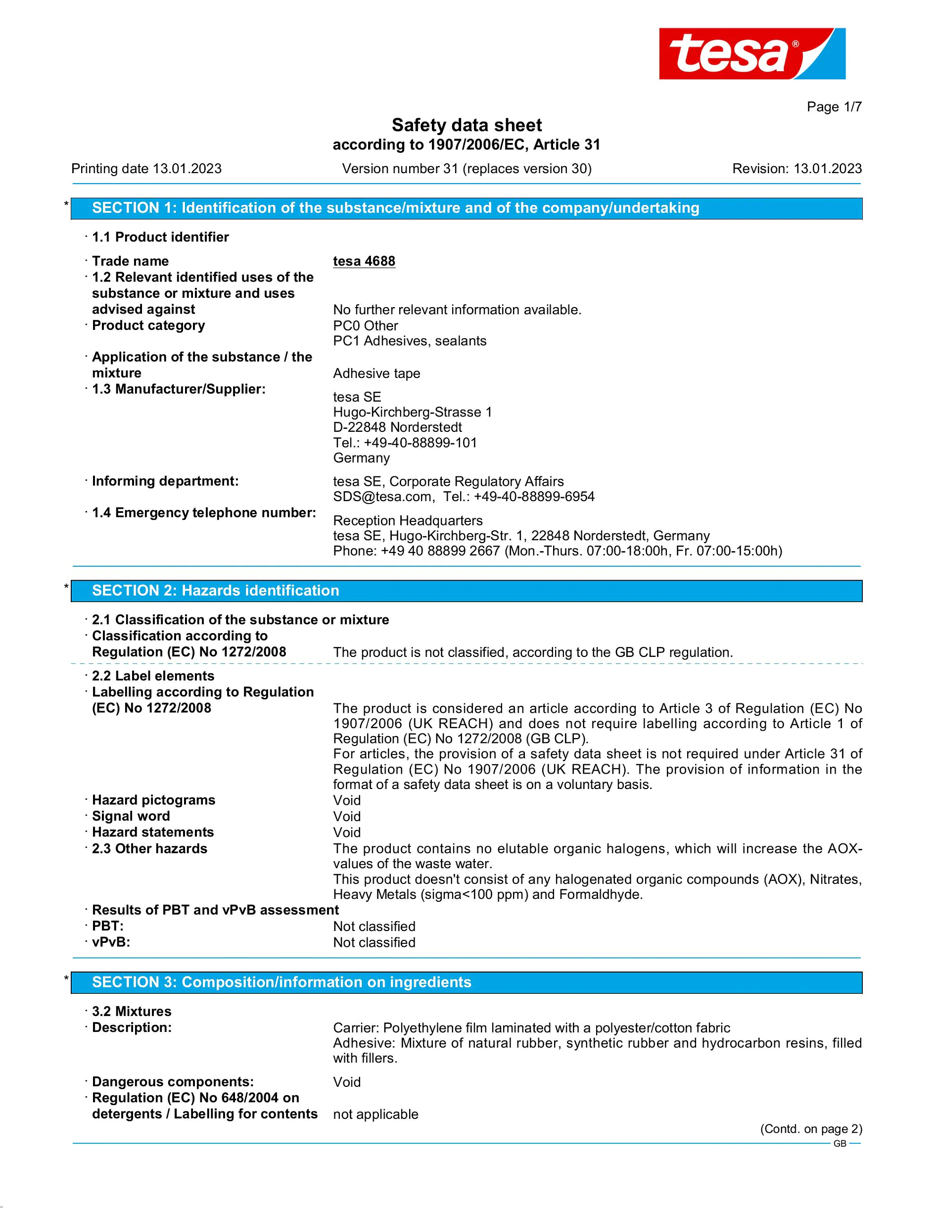 Safety data sheet_tesa® Professional 04688_en-GB_v31