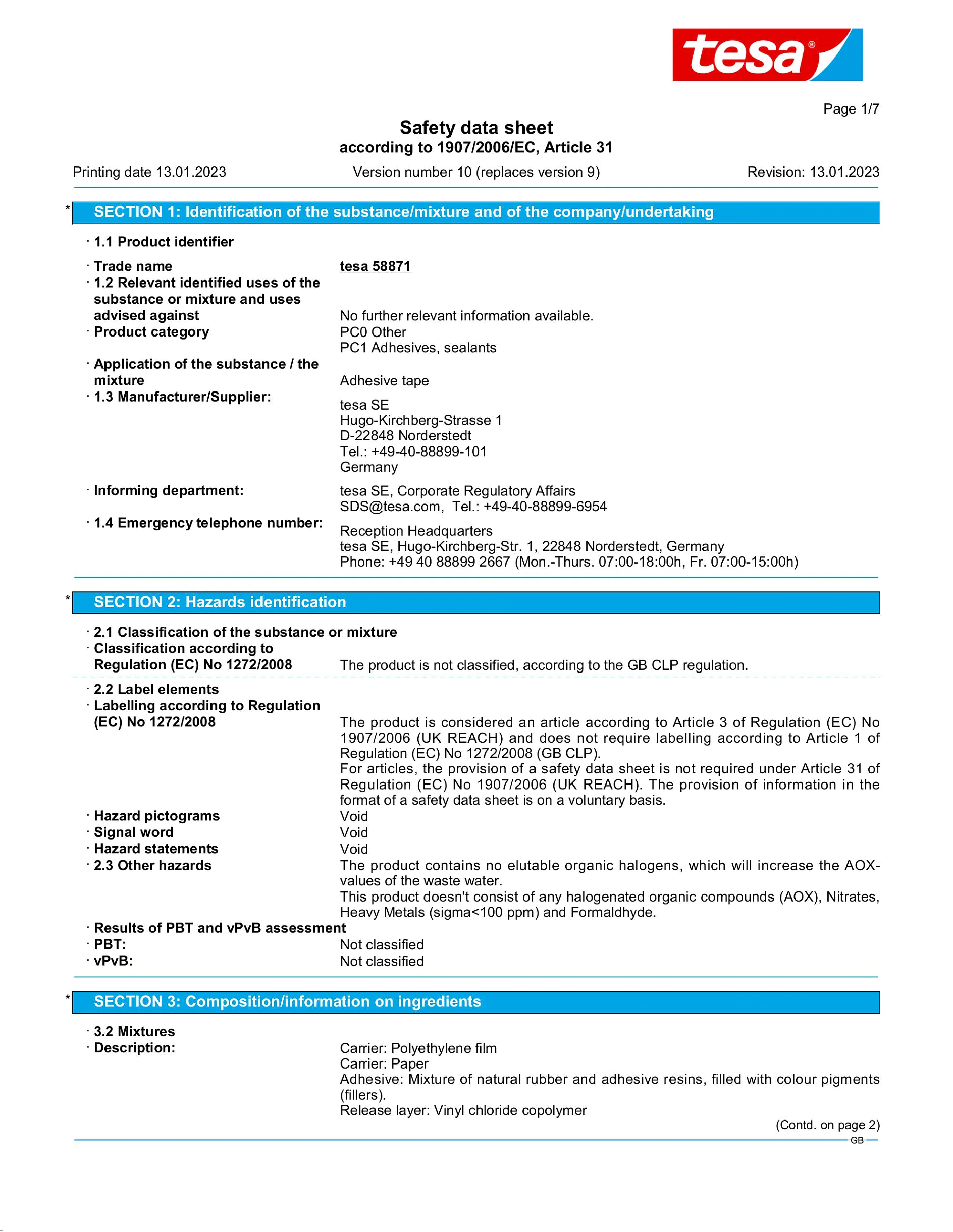 Safety data sheet_tesa® Easy Cover 58882_en-GB_v10