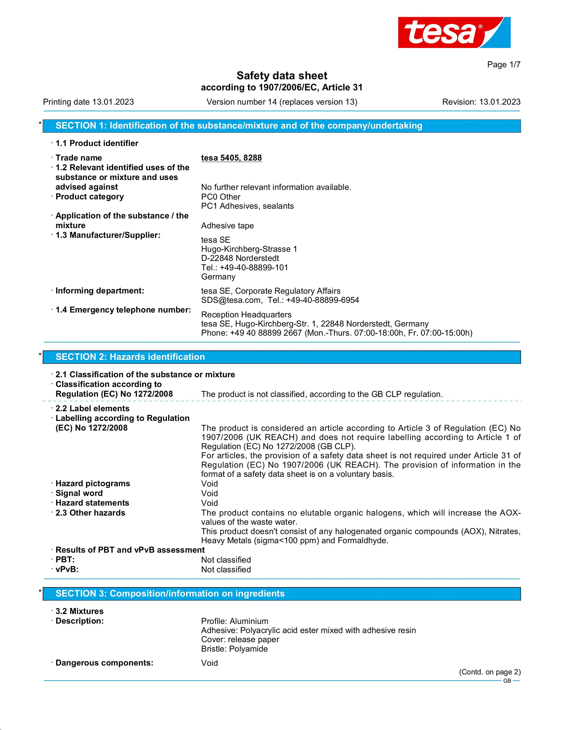 Safety data sheet_tesamoll® 05405_en-GB_v14