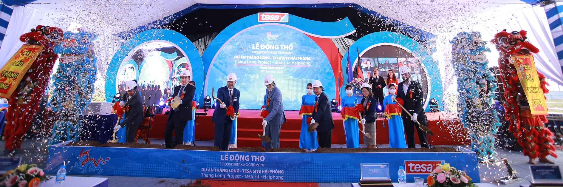 Groundbreaking in Haiphong