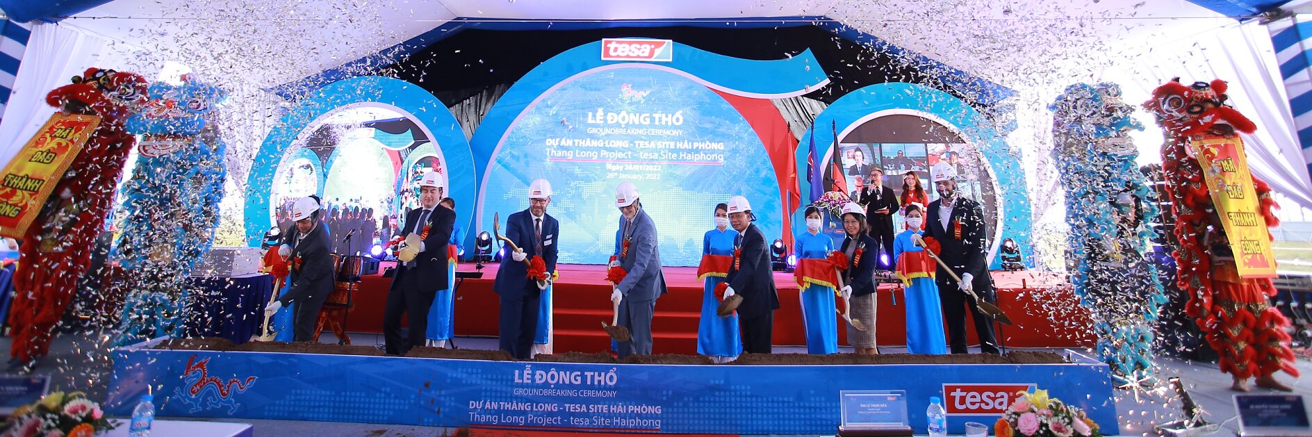 Groundbreaking in Haiphong