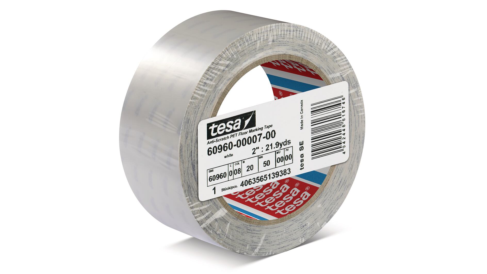 TESA 60960 SW: tesa anti-scratch tape for floor markings, 20 m x