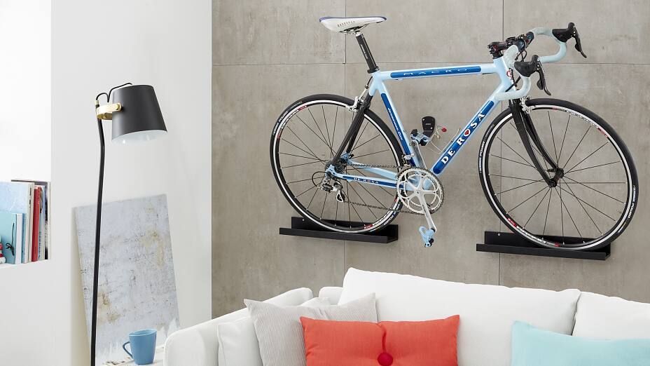 mounting bike on wall