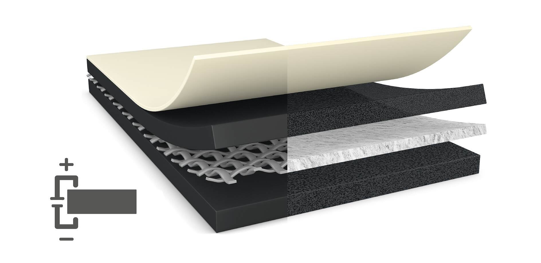 Electrically conductive foam tape