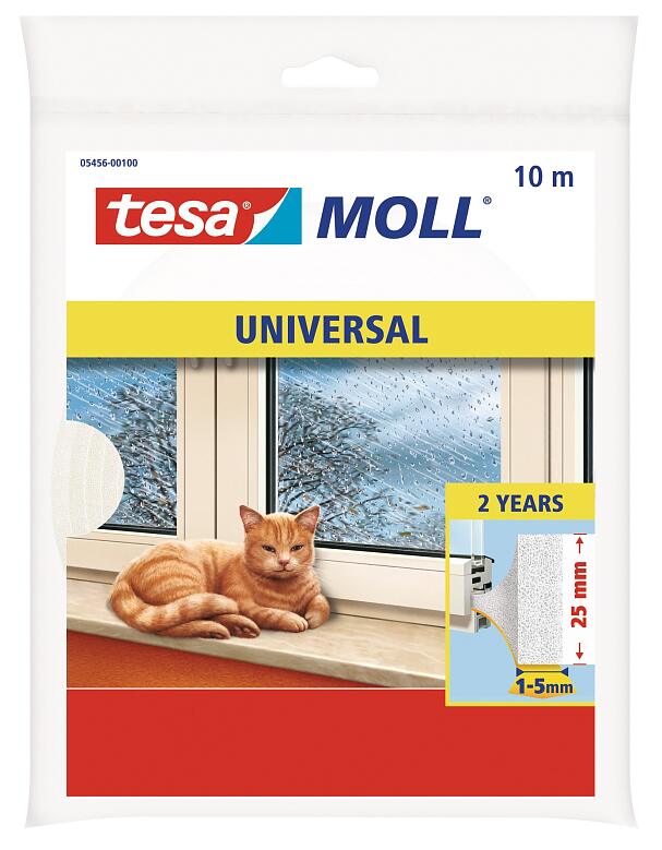 tesa Moll STANDARD Isolation bas de porte, trans.,37 mm x 1m, CHF 10.71