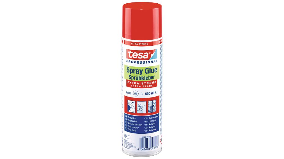 Gelach Gom bibliothecaris tesa® Spray glue Extra strong - tesa