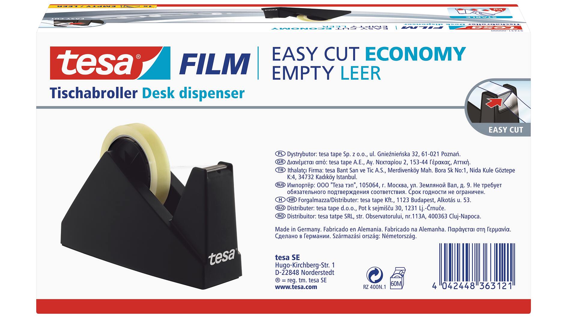 tesa® Easy Cut Dispenser tesa Economy - Desk