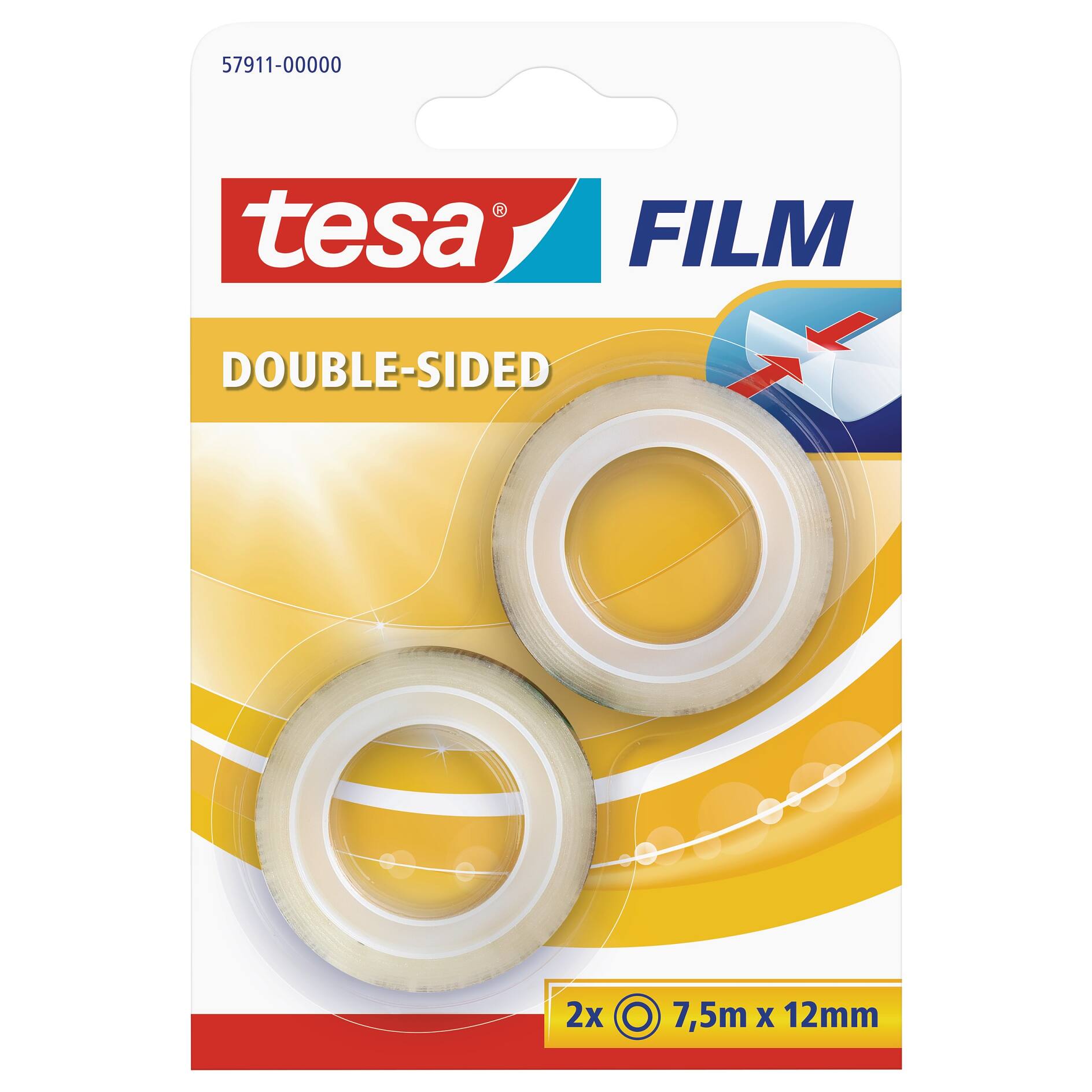 tesafilm Standard Clear Multi-Purpose Adhesive Tape for Home, Office and  School - 8 Rolls 66 mx 19 mm