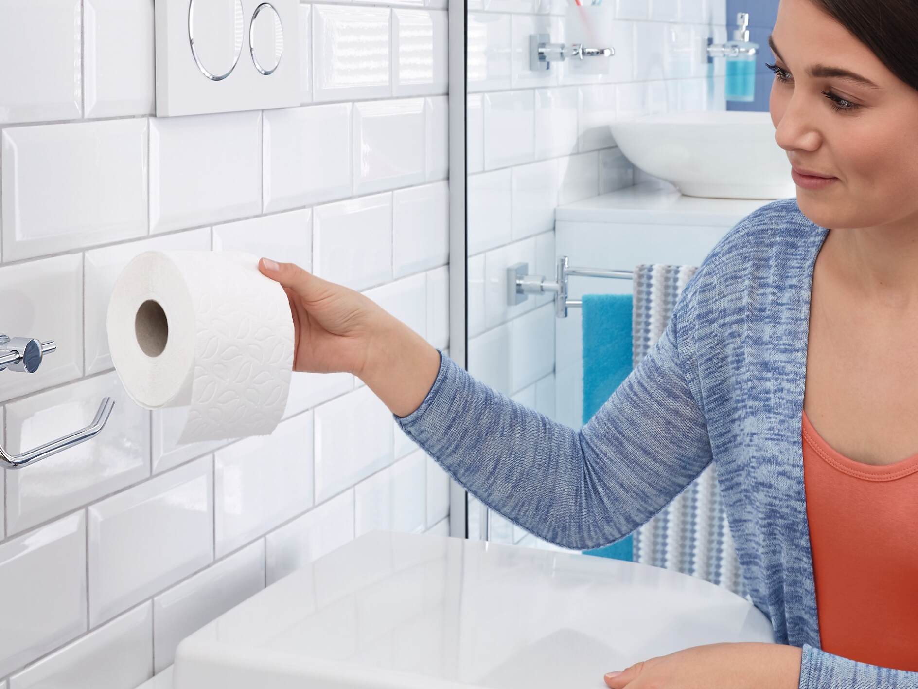 Toilet Paper Holders - tesa