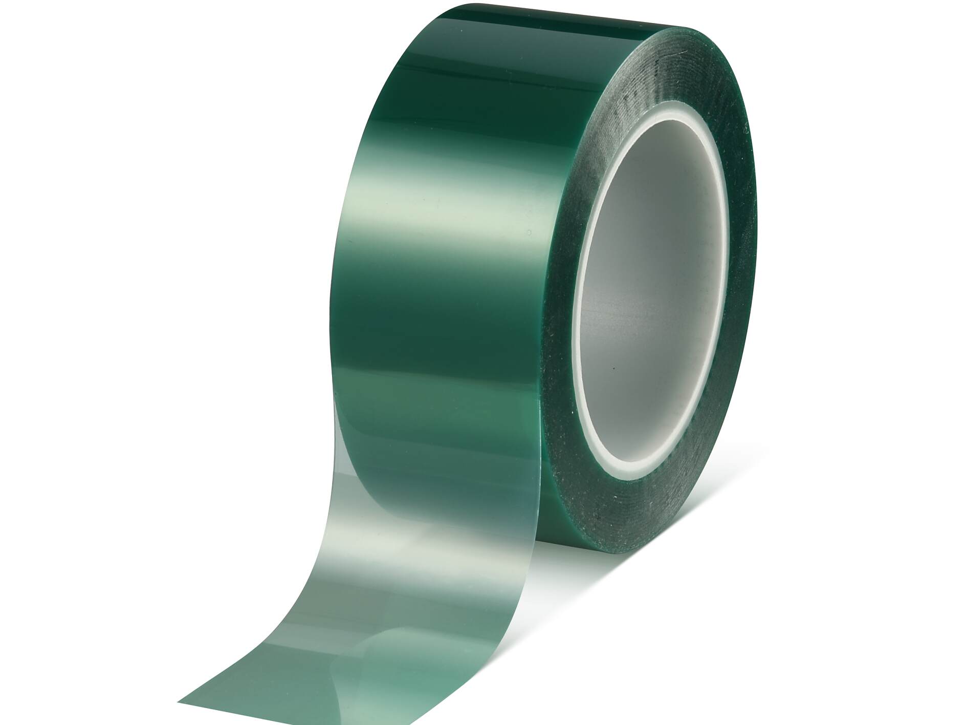 WOD PFT35GS High Temperature Polyester Green Masking Pet Tape. 6 inch x 72  yds. for Powder Coating, E-Coating or Plating Projects. Up to 350 F