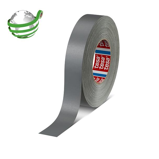 Tesa® Fabric adhesive tape 4651-04, plastic coated 25mmx50m, black